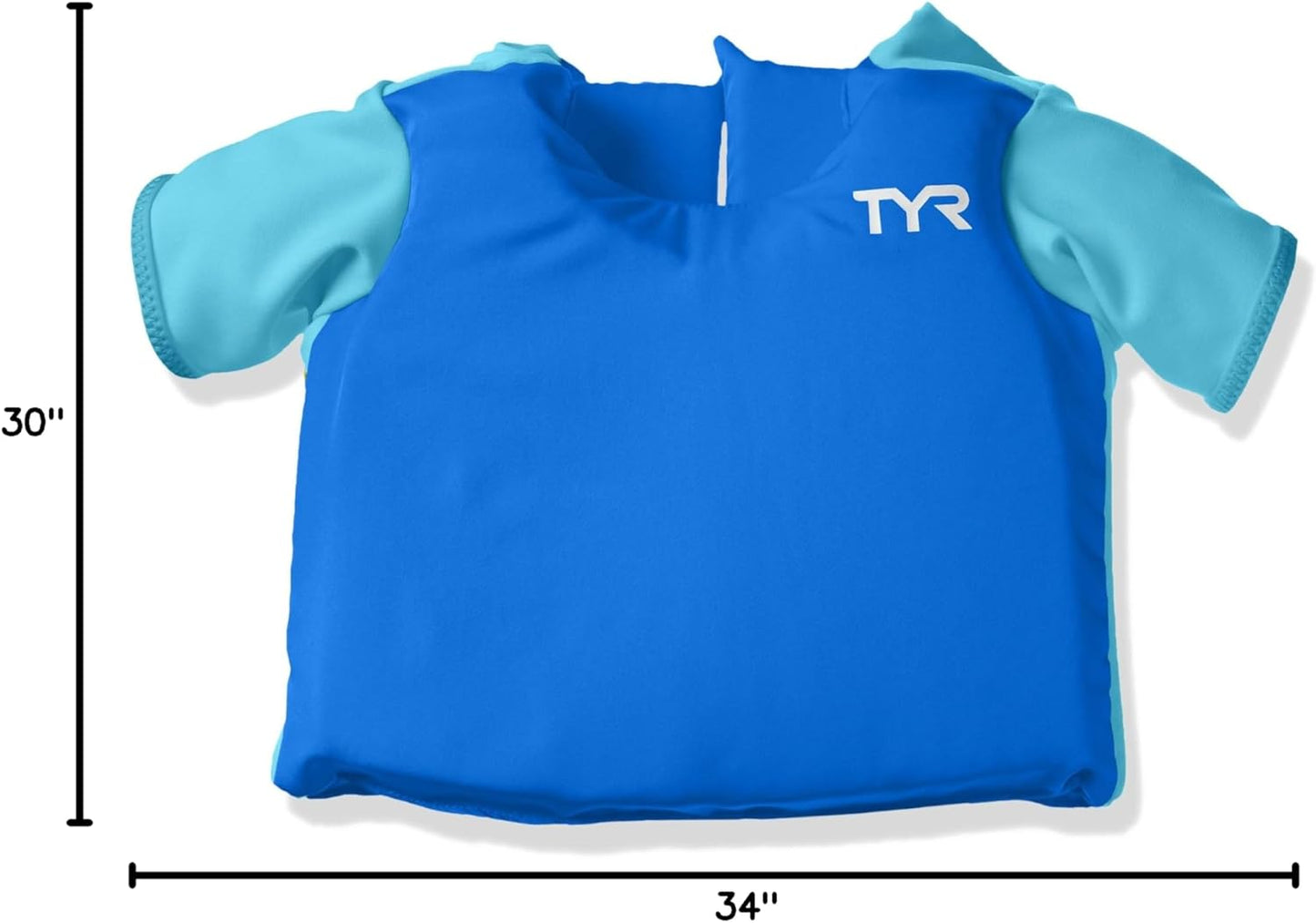 TYR Kid's Flotation Shirt - Coast Guard Approved Neoprene Swim Vest | UPF 50+ Sun Protection for Children 30-50 lbs