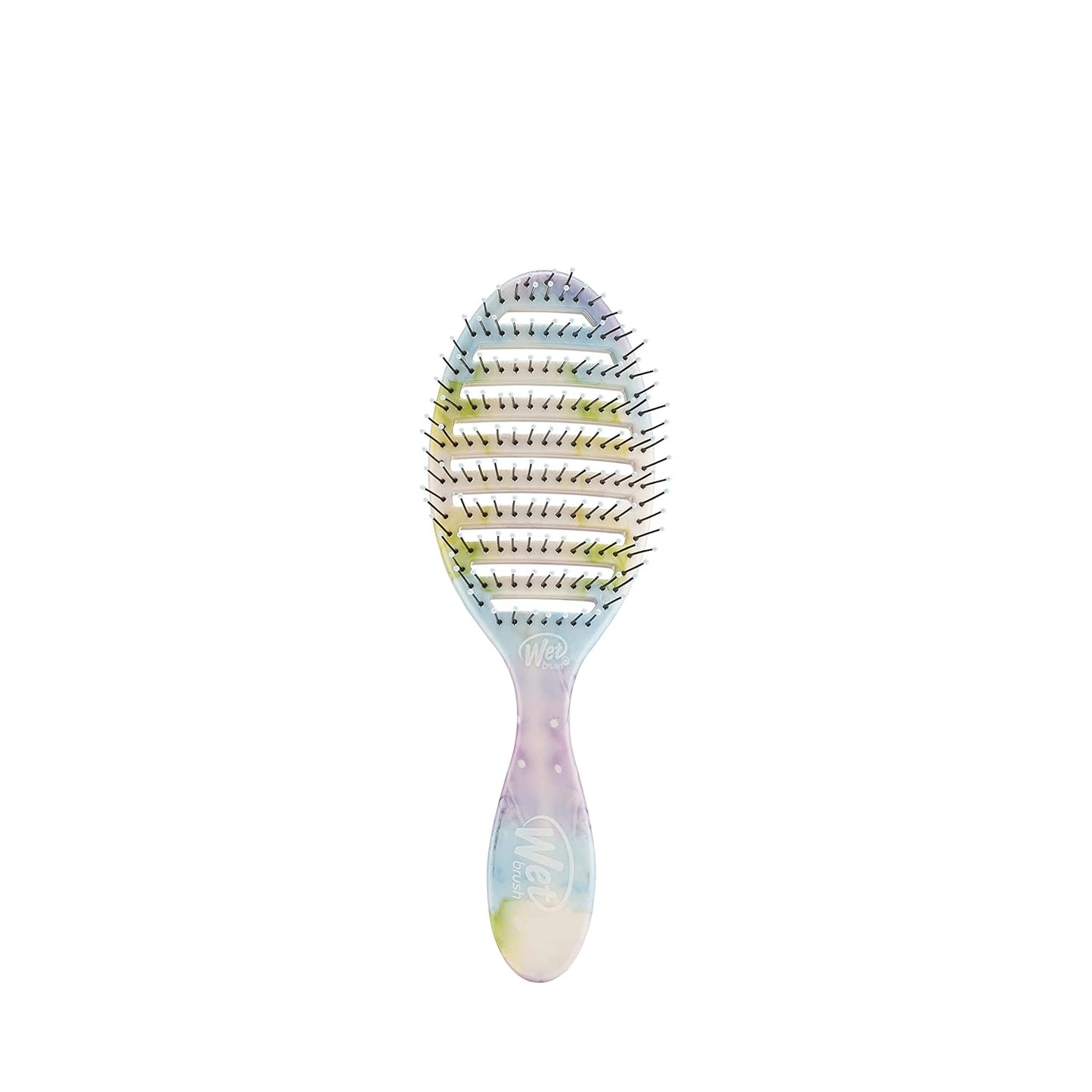 Wet Brush Speed Dry Hair Brush - Pink - Vented Design and Ultra Soft HeatFlex Bristles Are Blow Dry Safe With Ergonomic Handle Manages Tangle and Uncontrollable Hair - Pain-Free