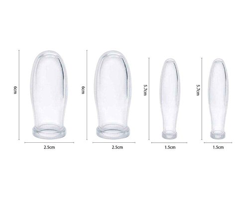 ICUPPING Facial Cupping Therapy Set - Eye and Face Massage Cup Kit for Repair Skin Aging, Works for Fine Lines and Wrinkles