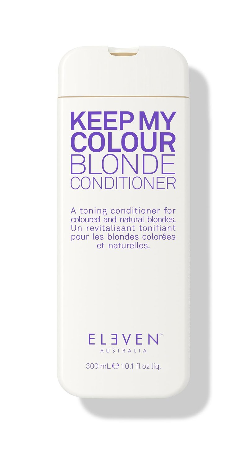 ELEVEN AUSTRALIA Keep My Colour Blonde Conditioner - Purple Conditioner for Blonde & Silver Hair, Color Protecting & Toning, Neutralizes Brass for Women & Men, Sulfate Free, Vegan - 10.1 fl oz