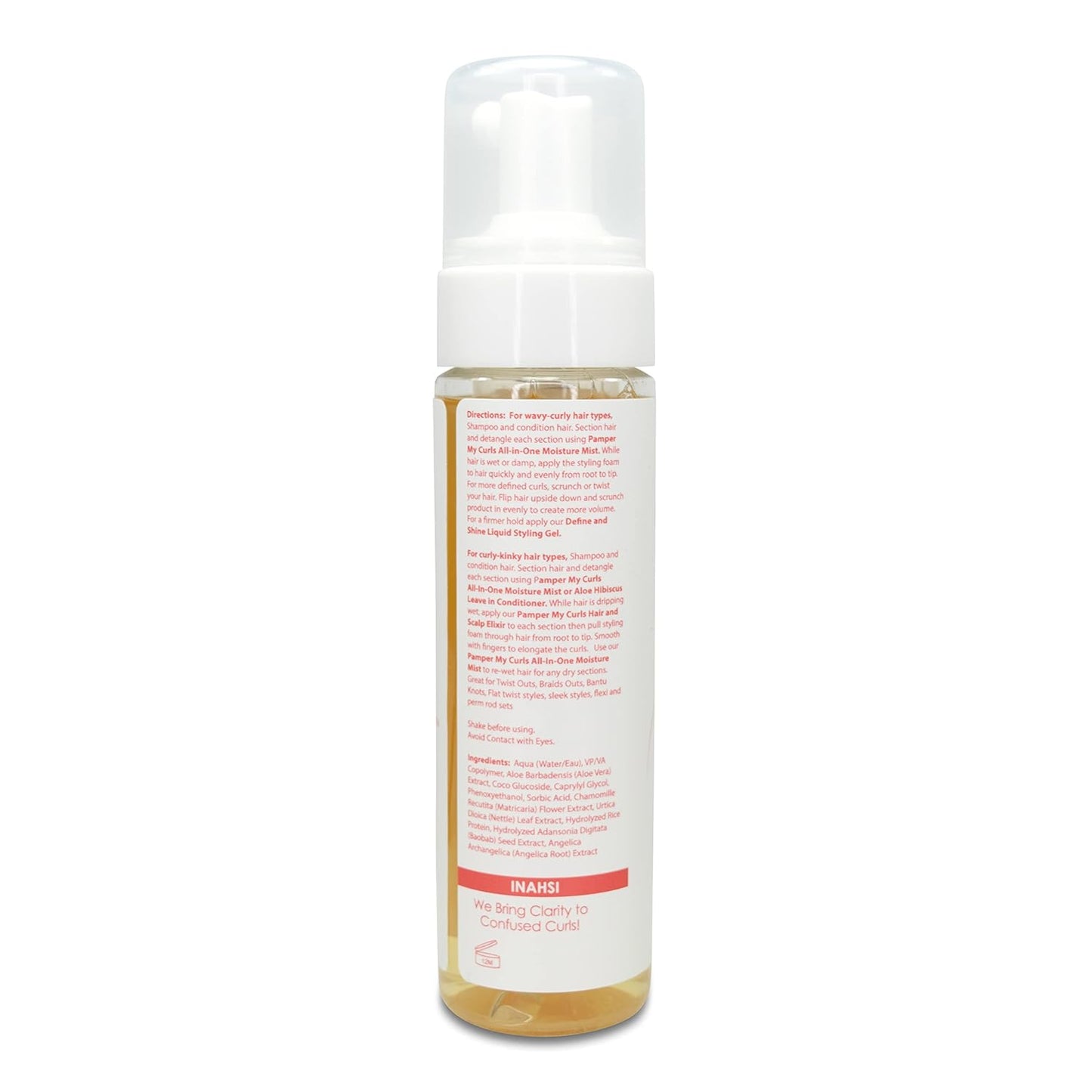 Define & Shine Volumizing Styling Foam - Fragrance-Free Hair Product for Curly & Natural Hair | 7.5oz