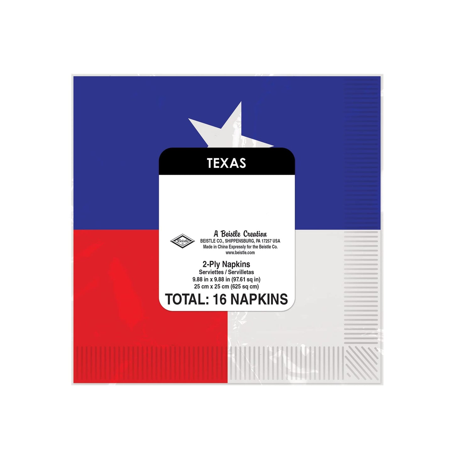 Beistle Texas Beverage Napkins