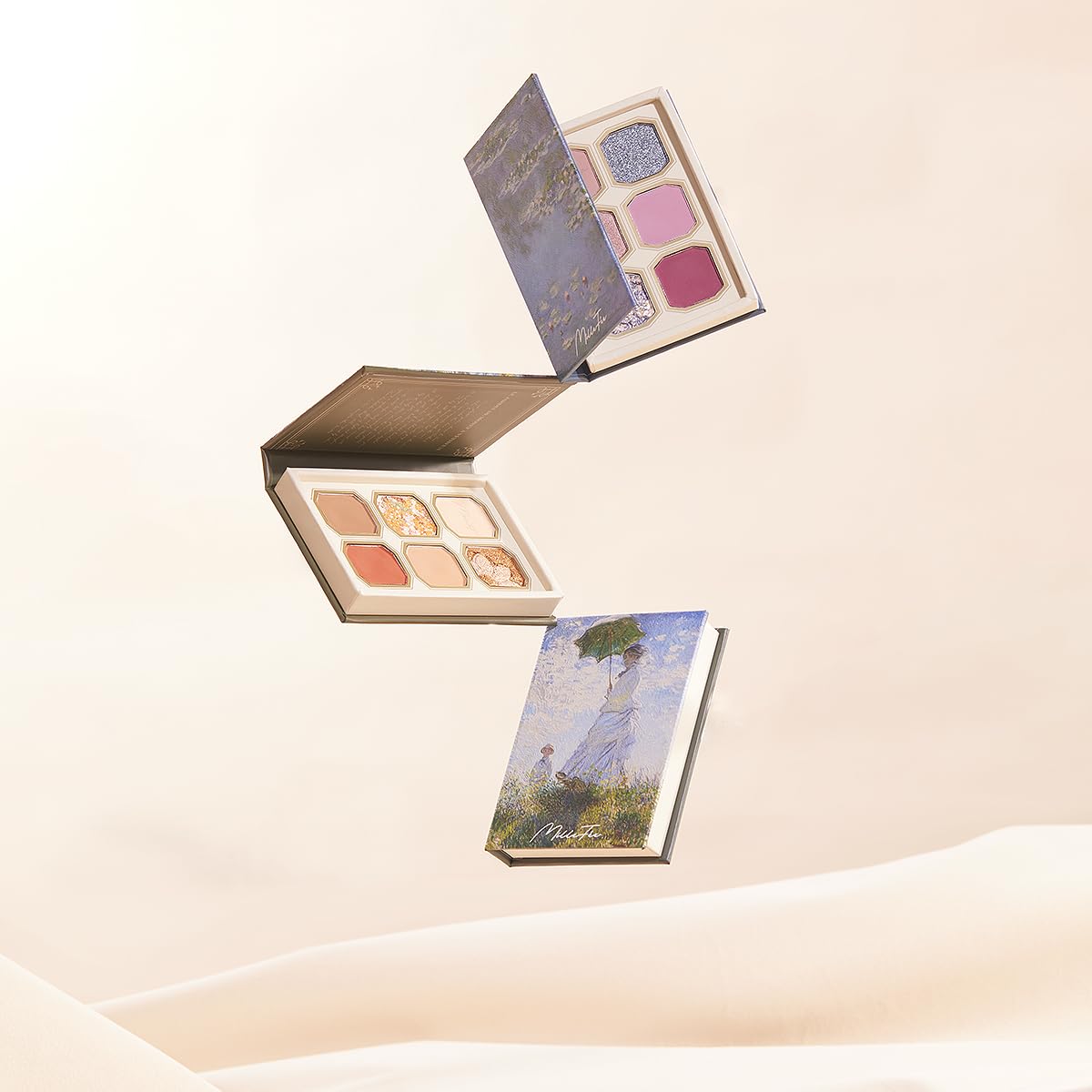 MilleFee Eyeshadow Palette - Woman With A Parasol | Cool Light, Cruelty-Free, Smudge-Proof