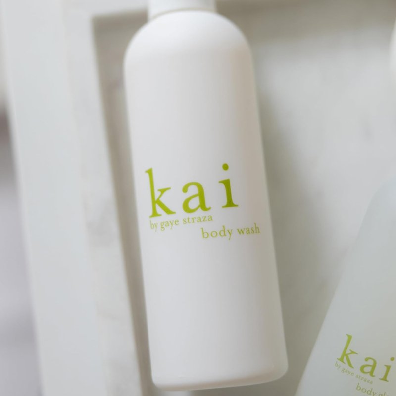 Kai Body Wash - Foaming Body Wash with Vitamin E & Cucumber Extract | 8 Fl Oz, Vegan & Cruelty-Free