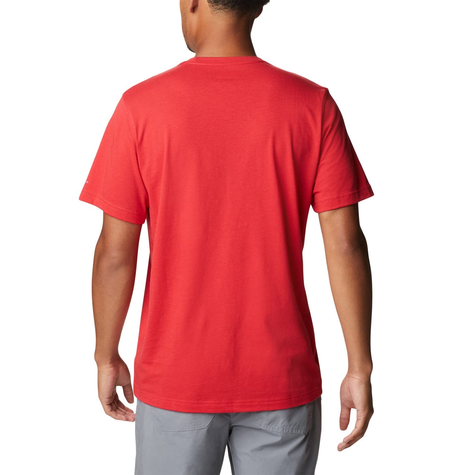 Columbia Mens Thistletown Hills Short Sleeve T-Shirt, Mountain Red, 2X