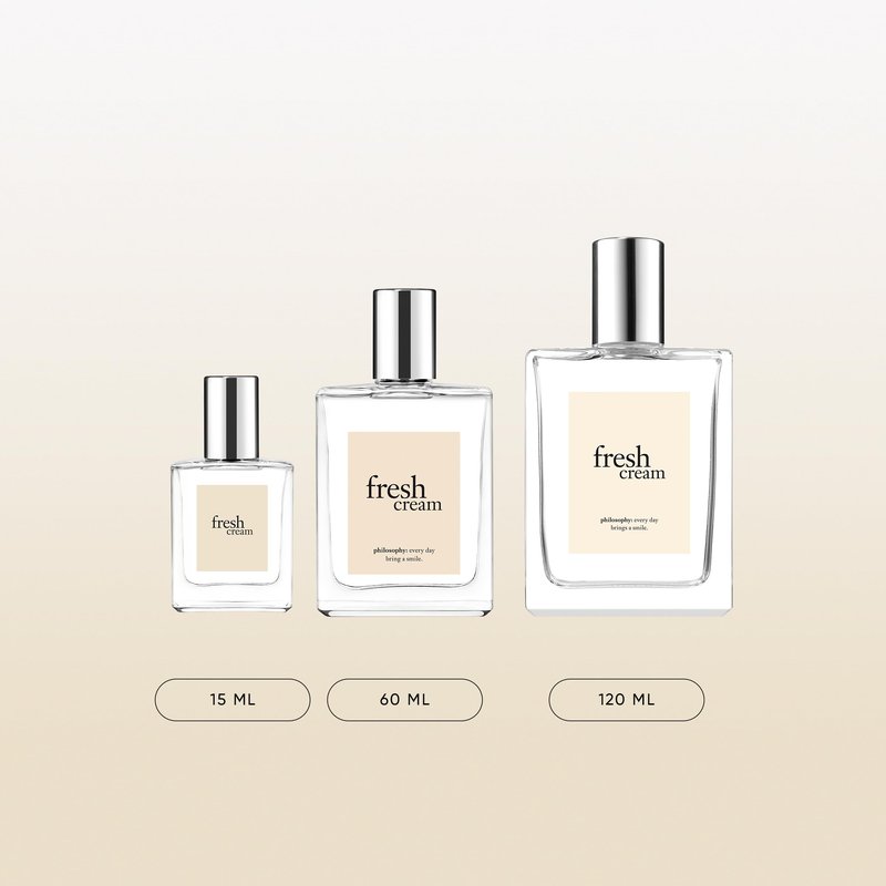 philosophy fresh cream eau de toilette 0.5 fl oz