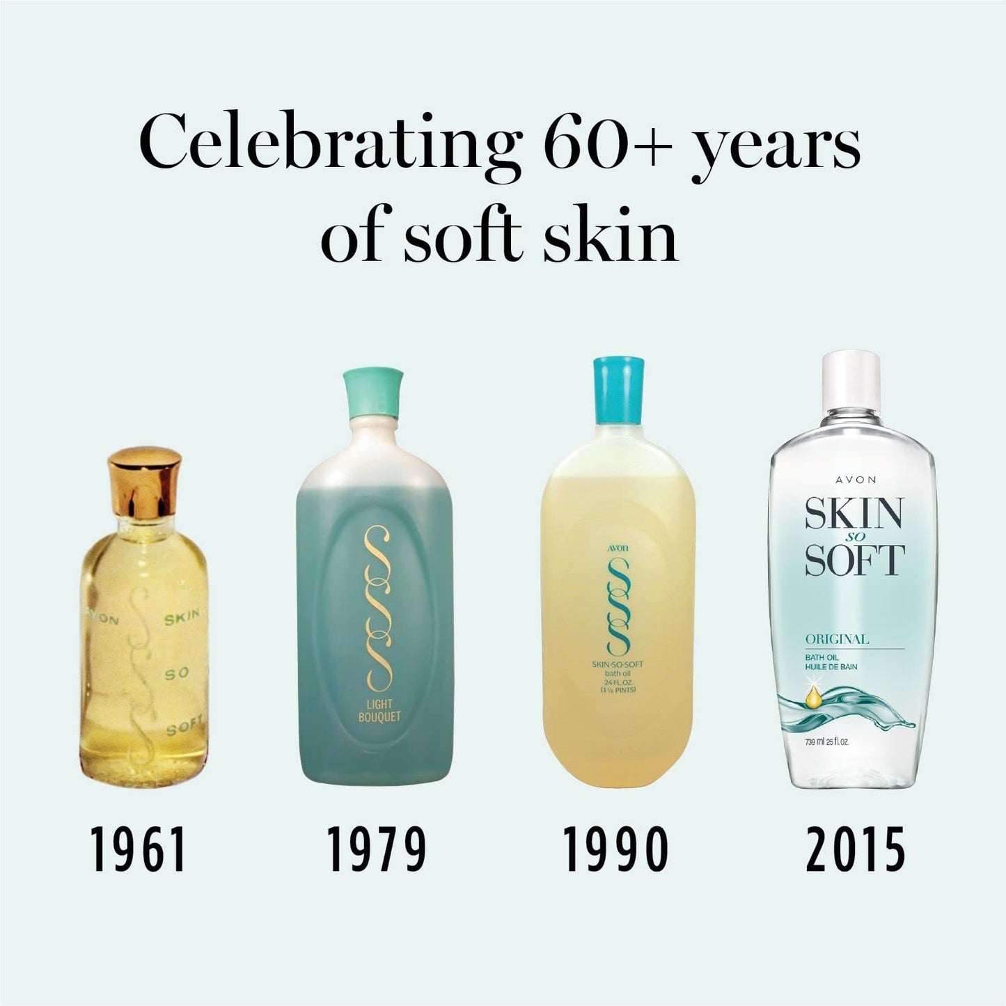 AVON Skin So Soft Original Shower Gel - 5 pack