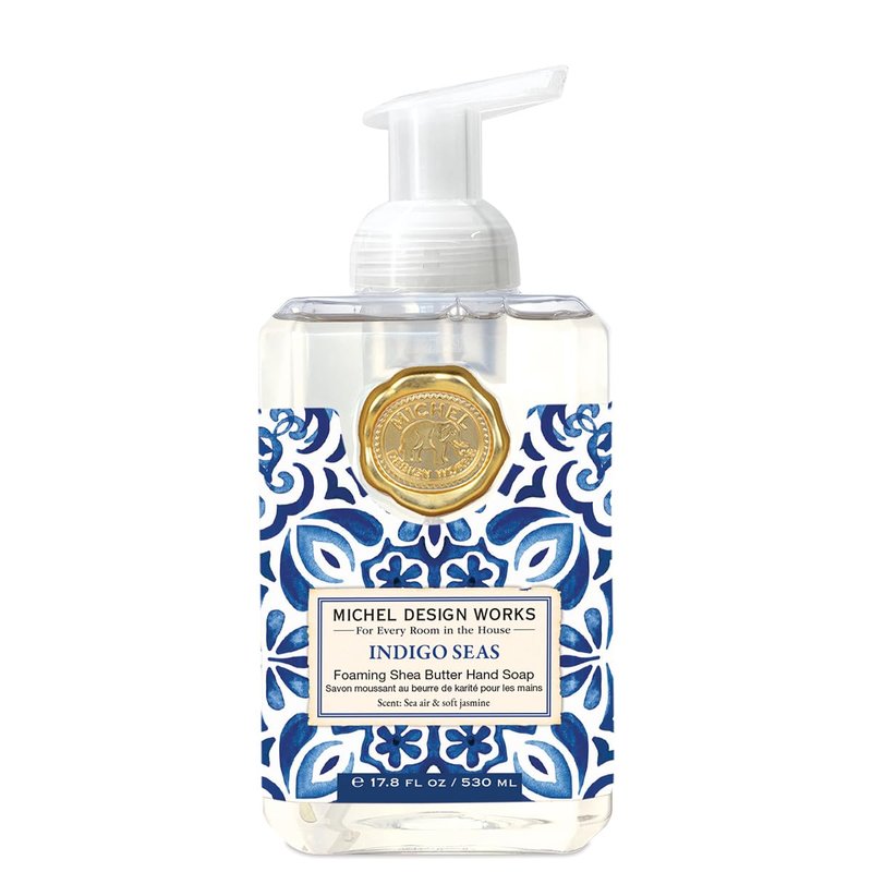 Michel Design Works Indigo Seas 3-PACK Foaming Hand Soaps, 17.8 fl oz each