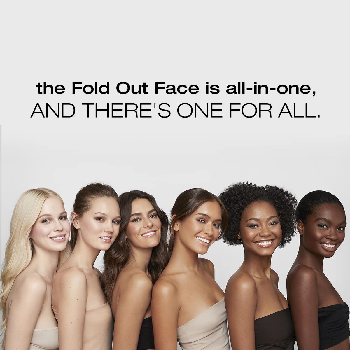 Woosh Beauty Fold Out Face Makeup Palette for Women, Nonrefillable – All-in-One Face Makeup Kit with Foundation, Concealer, Contour, Blush, Highlighter, Eyeshadow – Curated Shades by Skin Tone