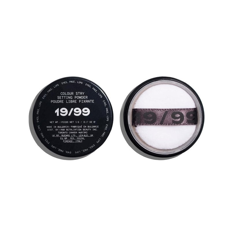 19/99 Color Set Setting Powder | Cruelty-Free, Vegan, Responsible Beauty (Clear, 0.17 oz | 5 g)