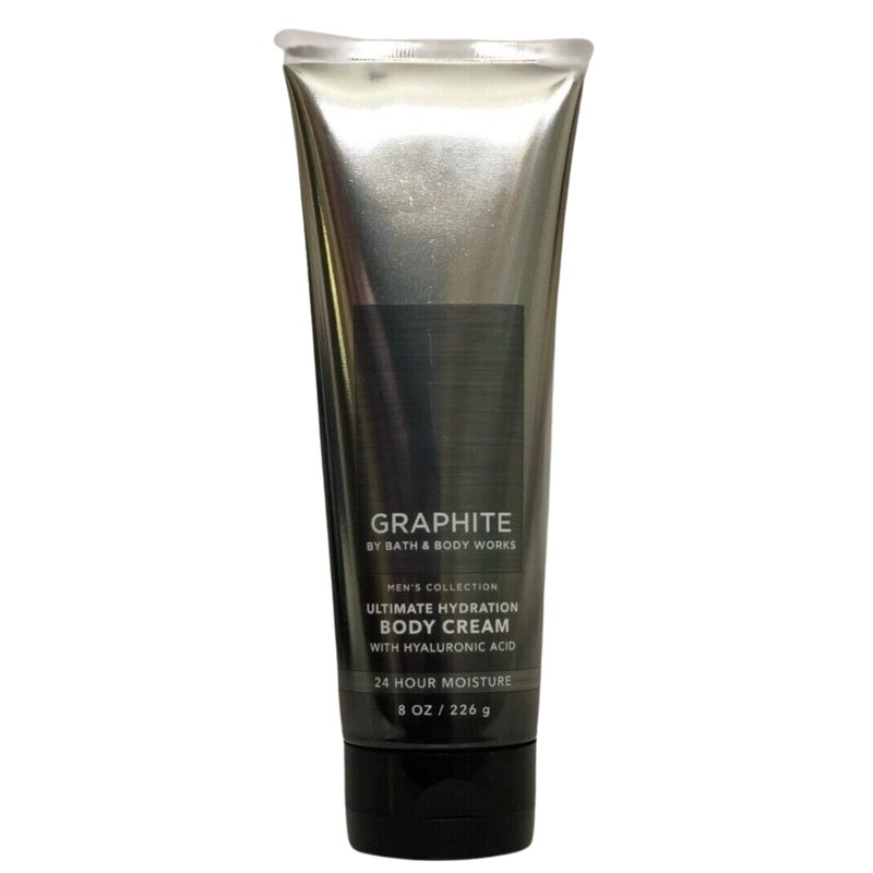 Bath and Body Works Gift Set of of 2 - 8 oz Body Cream - (Graphite)
