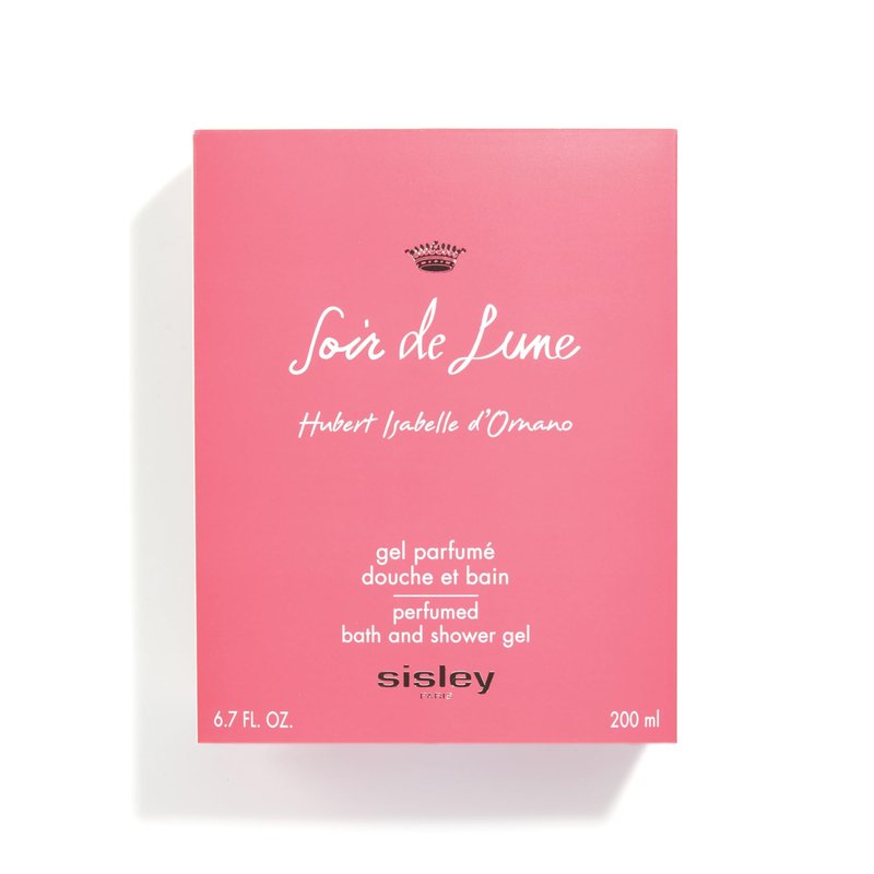 Sisley Paris Soir de Lune Perfumed Bath and Shower Gel - 200 mL - Delicately Cleanses for Soft, Satiny, Scented Skin - Non-Drying Formula