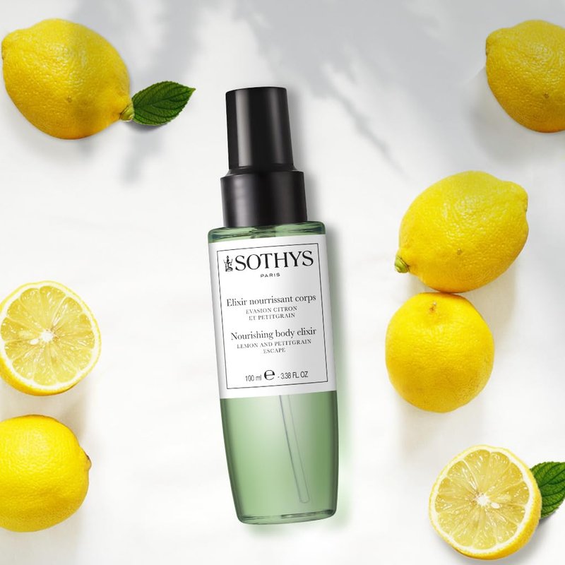 SOTHYS Nourishing Body Elixir - Lemon & Petitgrain Scent | Hydrating Skin Treatment