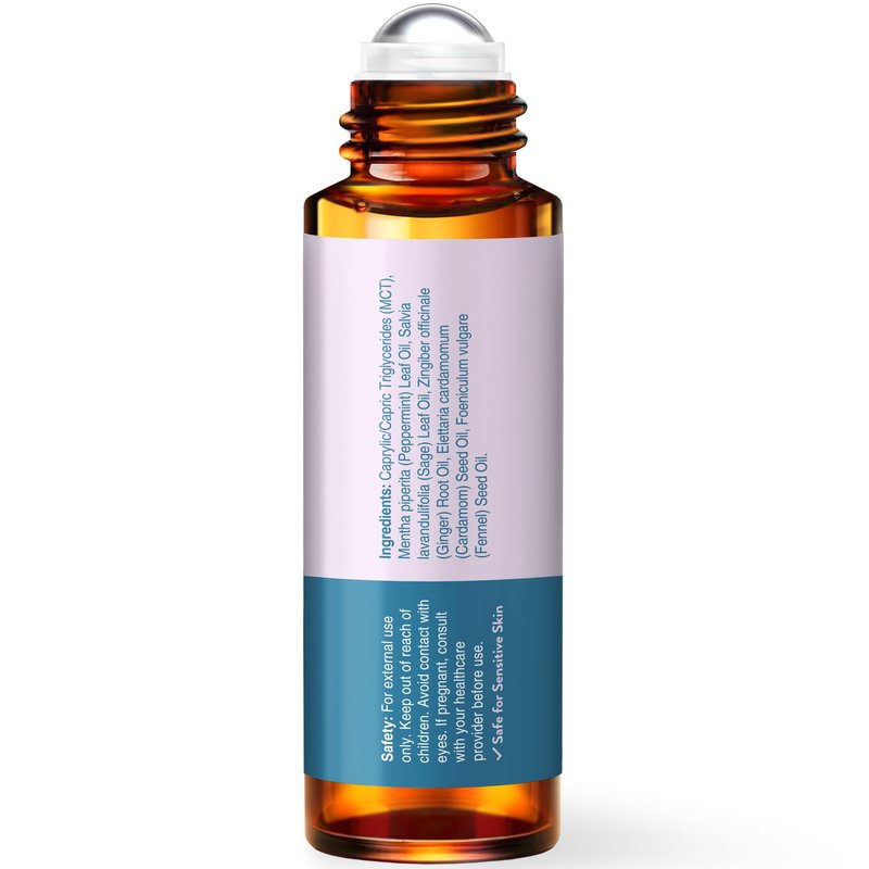 UpNature Calm Essential Oil Roll On – 100% Natural Aromatherapy for Relaxation - Nurse Essentials for Work, Nurses Week Gifts - Self Care Gifts for Women
