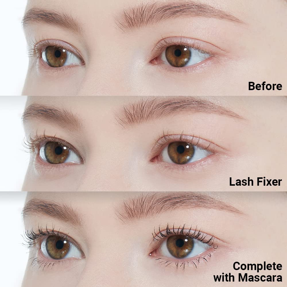 ETUDE Dr. Mascara Fixer For Perfect Lash, Korean Mascara Fixer, All-Day Curl Hold, Volumizing, Smudge-Proof, Korean Makeup, Beauty, Transparent (0.203 Fl Oz)