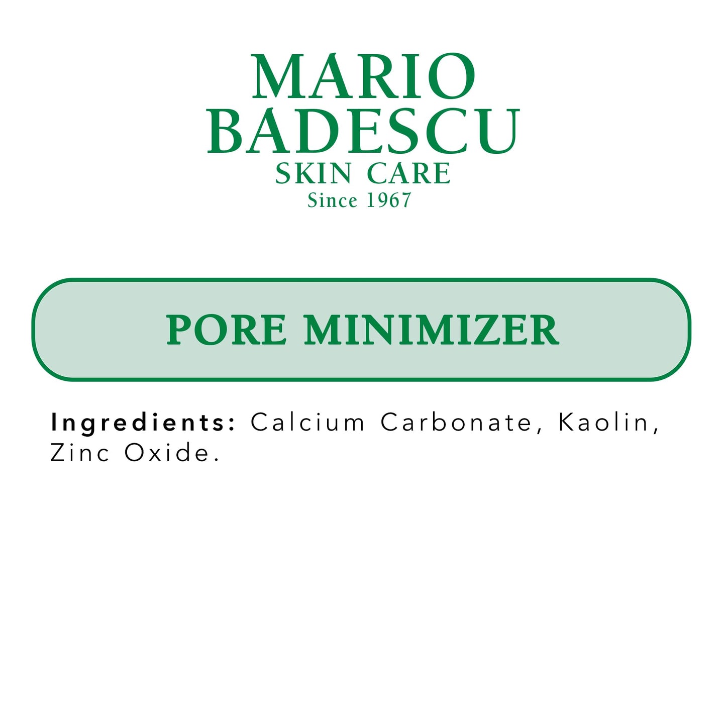 Mario Badescu Pore Minimizer, Powder to Paste Skin Care Facial Pore Cleansing Mask, 0.56 Oz