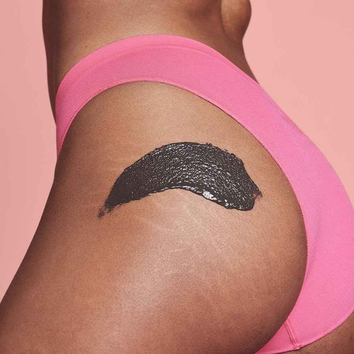 frank body Charcoal Body Scrub & Mask | Exfoliates, Detoxifies & Brightens | Charcoal, Caffeine & Tea Tree | Fights Acne | 2-in-1 Treatment | 140g / 4.94 oz