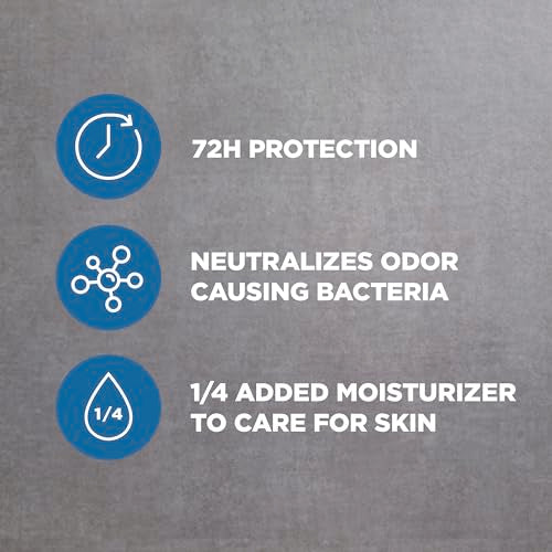 DOVE MEN + CARE Deodorant Stick for Men Clean Comfort 4 Count Aluminum Free 72-Hour Odor Protection Mens Deodorant with 1/4 Moisturizing Cream 3 oz (Pack of 4)