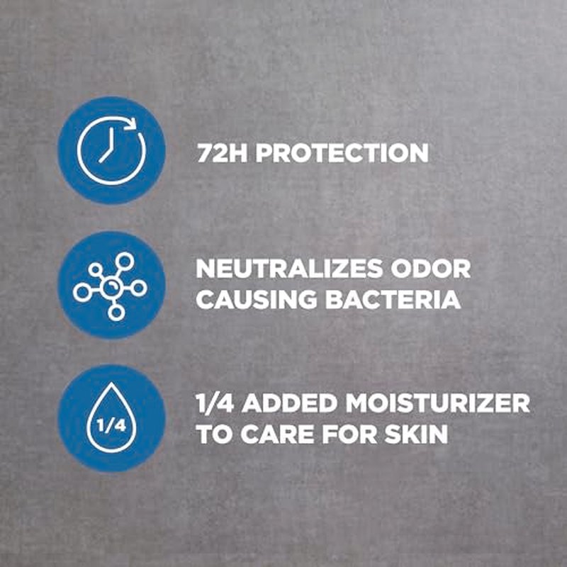 DOVE MEN + CARE Deodorant Stick for Men Clean Comfort 4 Count Aluminum Free 72-Hour Odor Protection Mens Deodorant with 1/4 Moisturizing Cream 3 oz (Pack of 4)