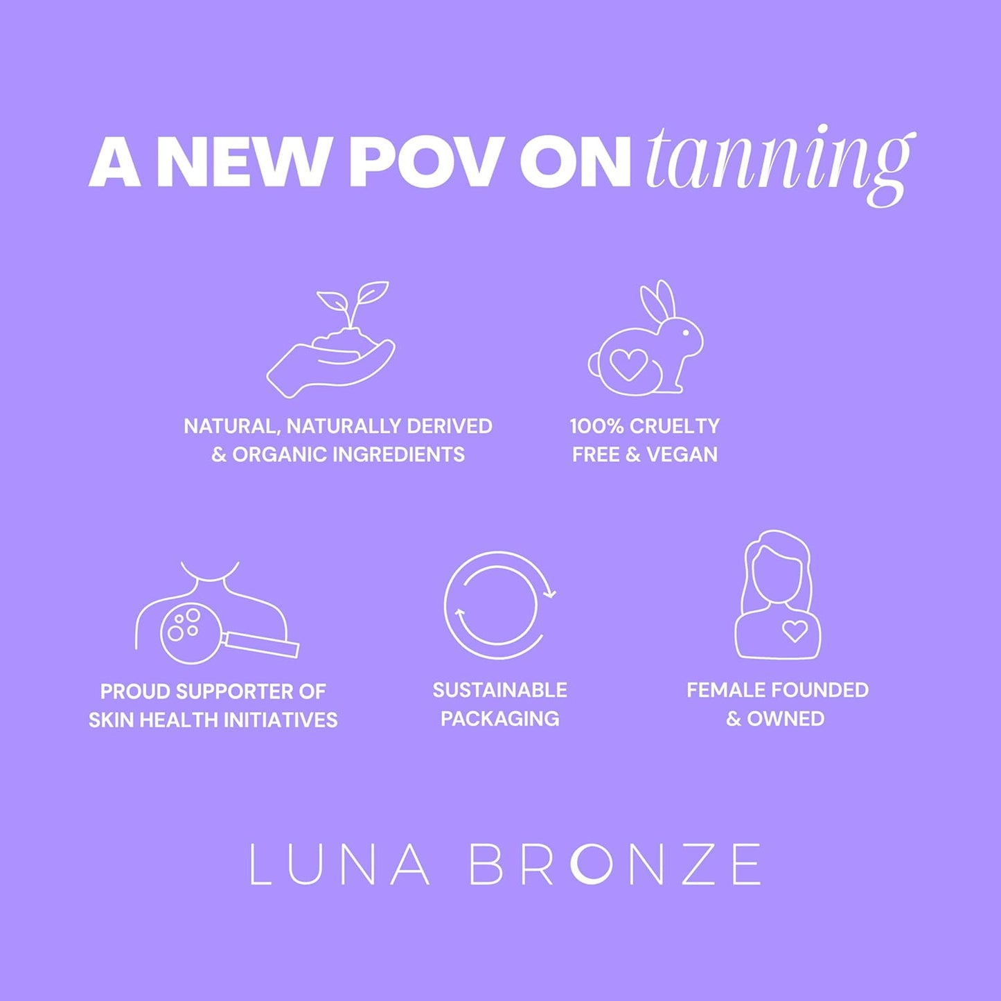 Luna Bronze Cosmic Bronzing Drops - Hydrating Liquid Bronzer & Illuminator | Vegan, Non-Greasy (30ml)