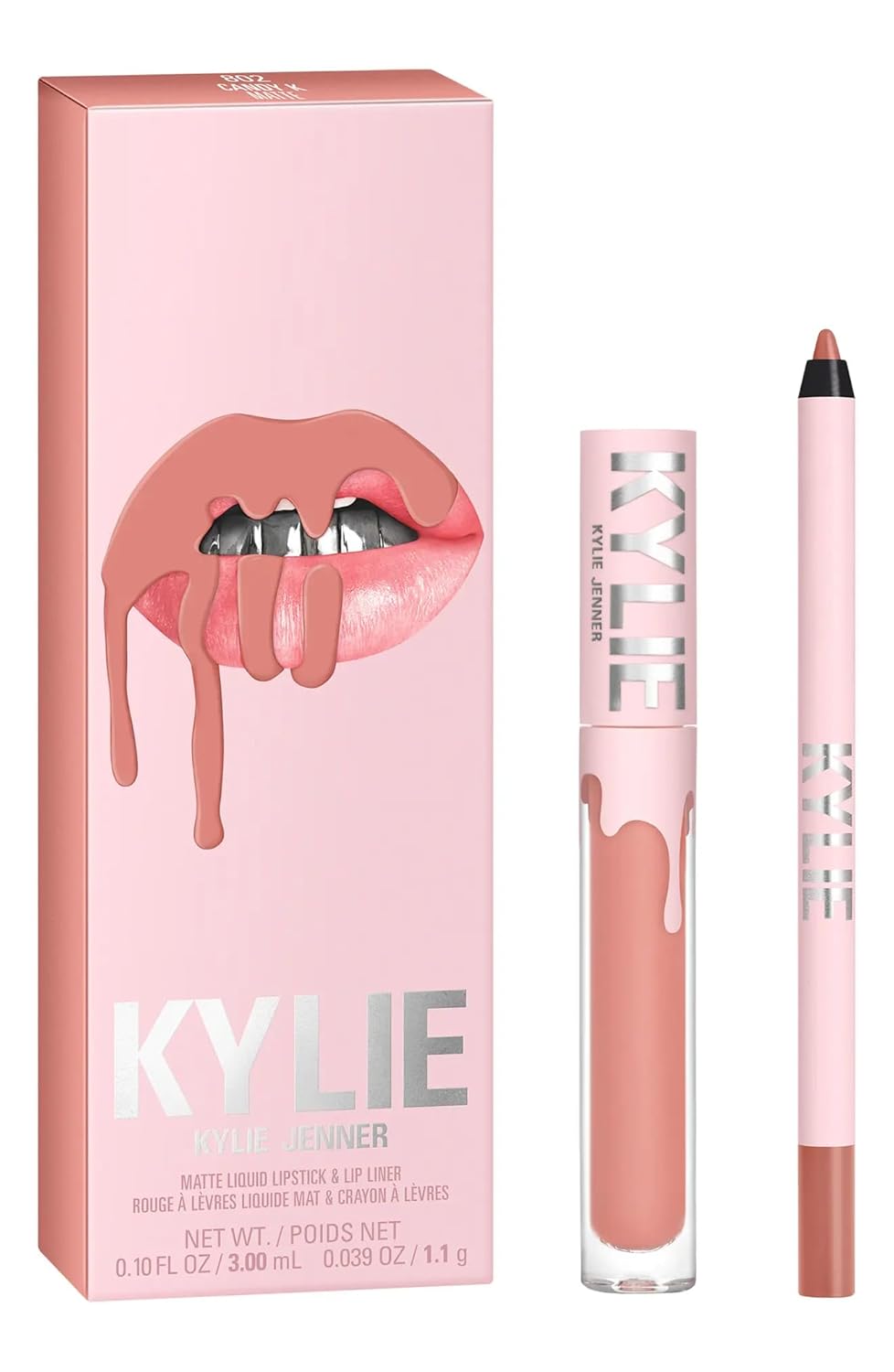 Kylie Cosmetics Lip Kit - Candy K Shade | Long-Lasting, High-Pigment Formula