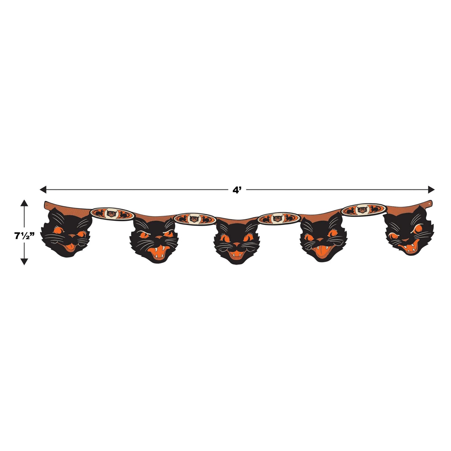 Jointed Cat Streamer Decoration