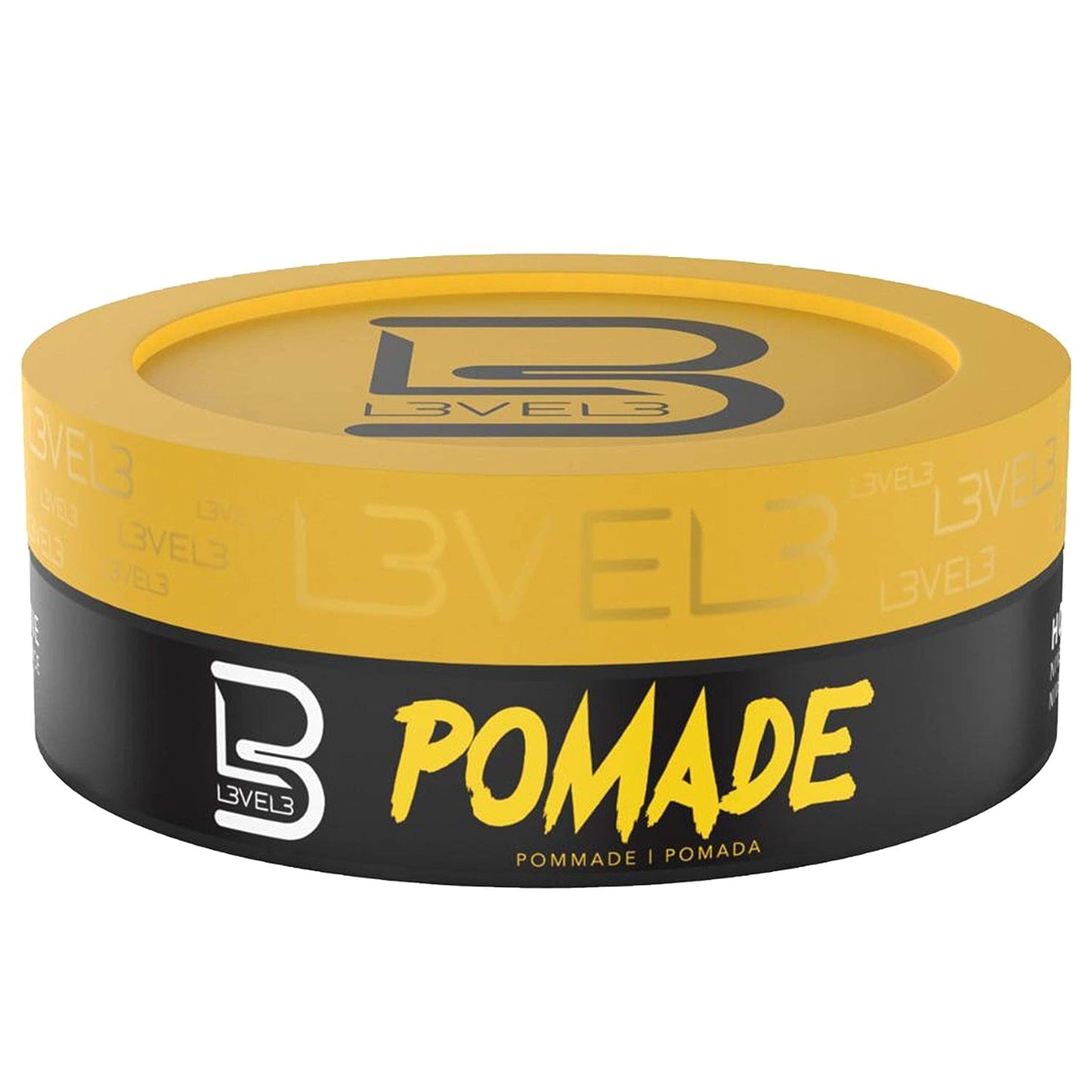 L3 Level 3 Pomade - Improves Hair Strength and Volume, Long-Lasting Hold