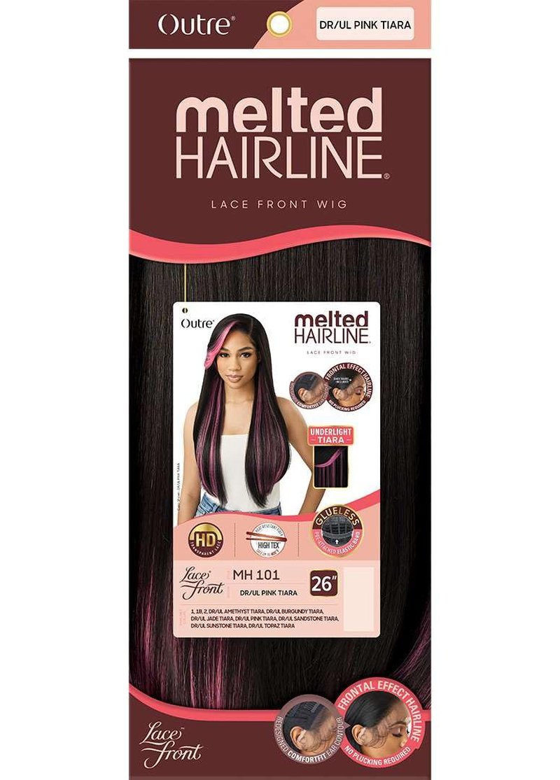 Outre Lace Front Wig - Melted Hairline - MH 101 (DARK BROWN 2)
