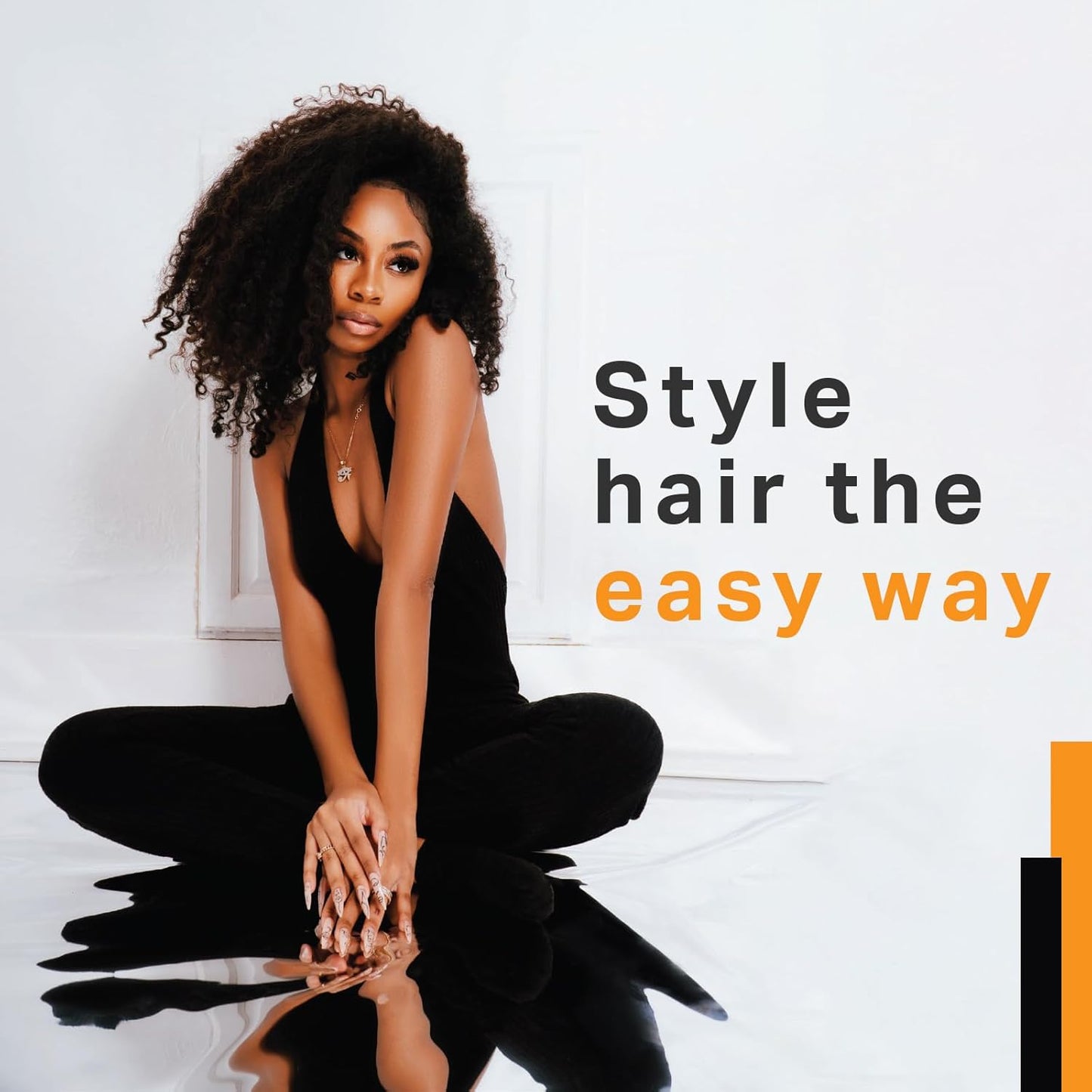 AmPro Shine-n-Jam Maximum Hold - Infused with Honey Extract to Strengthen Hair - Great for Taming Fringe, Ponytails, Soft Weaves, and Braids - Keeps Tresses Firm with Non-Greasy Shine - 8 oz