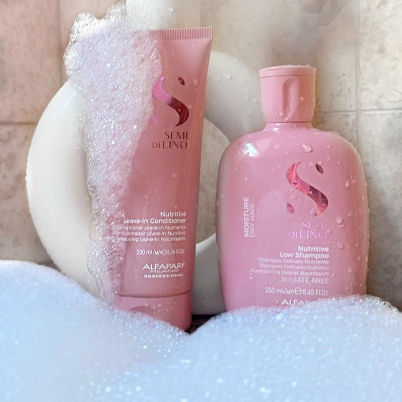 Alfaparf Milano Moisture Nutritive Shampoo - Sulfate & Paraben Free | Ideal for Dry, Color-Treated Hair