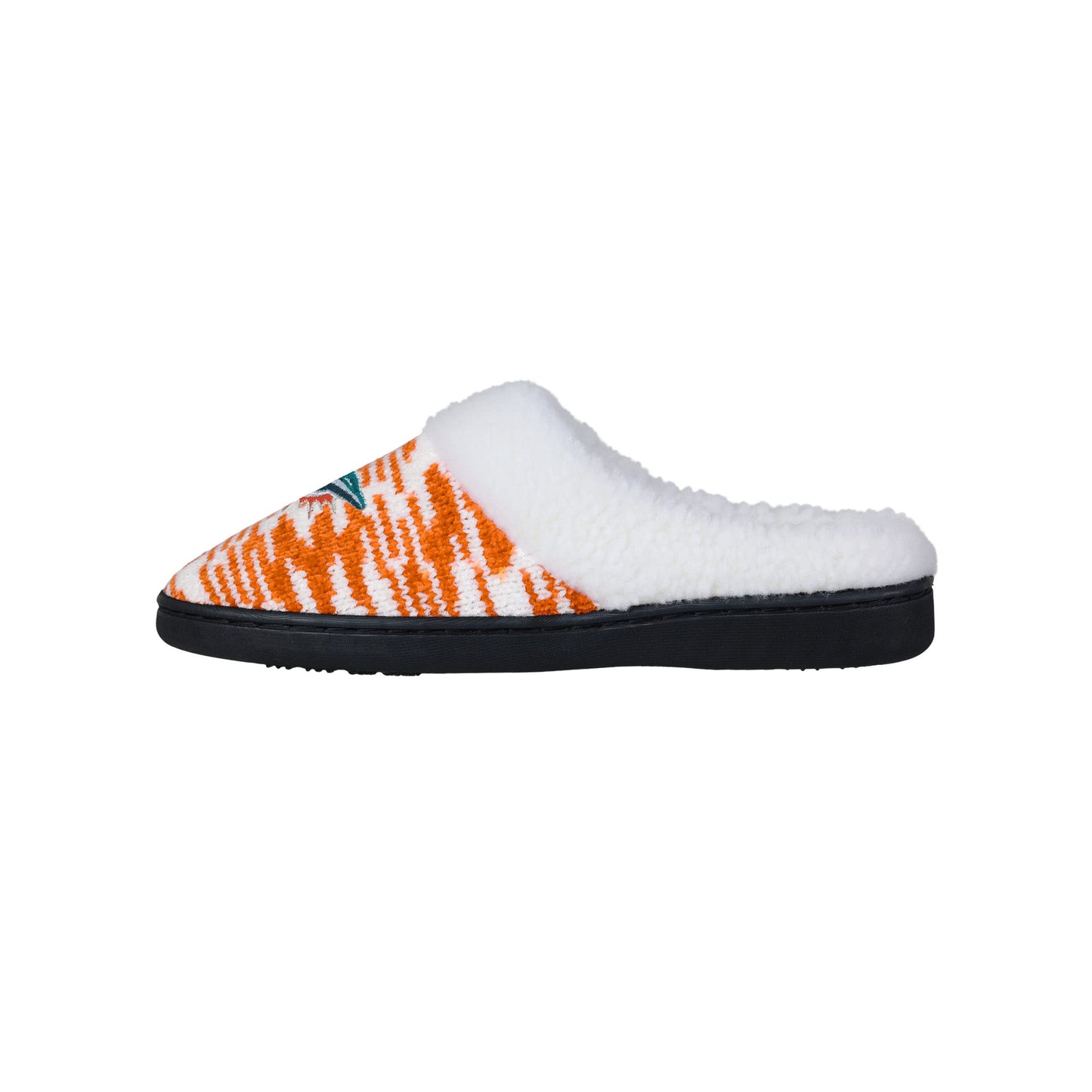 FOCO womens Sherpa Lined Colorblend Cup Sole Slippers, Team Color, 9 10 US