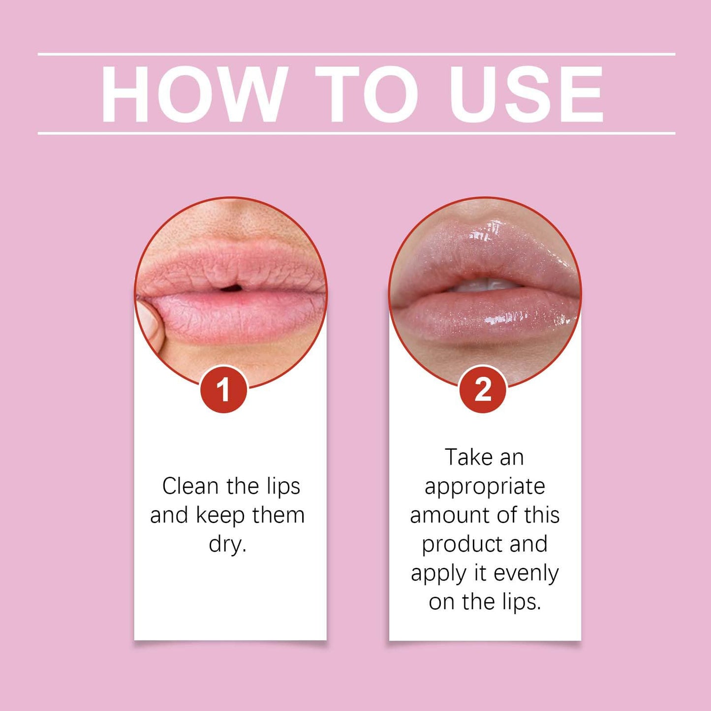 TUOSHITONG Pink Lip Serum for Dry and Dark Lips, Lip Lightener for Smokers and Non-Smokers, Conditioning LipSerum Moisturizer Help Fade Lips Discoloration with Alpha Arbutin & Aloe Vera 2PCS