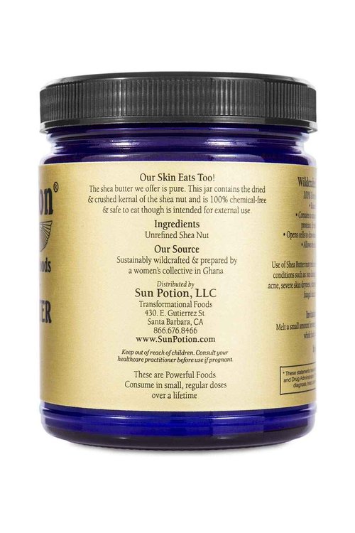 Sun Potion Shea Butter (Wildcrafted) - Skin Food (222g)