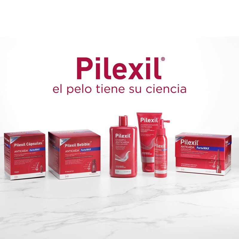 Pilexil Shampoo Anticaída triple protección 450 Ml