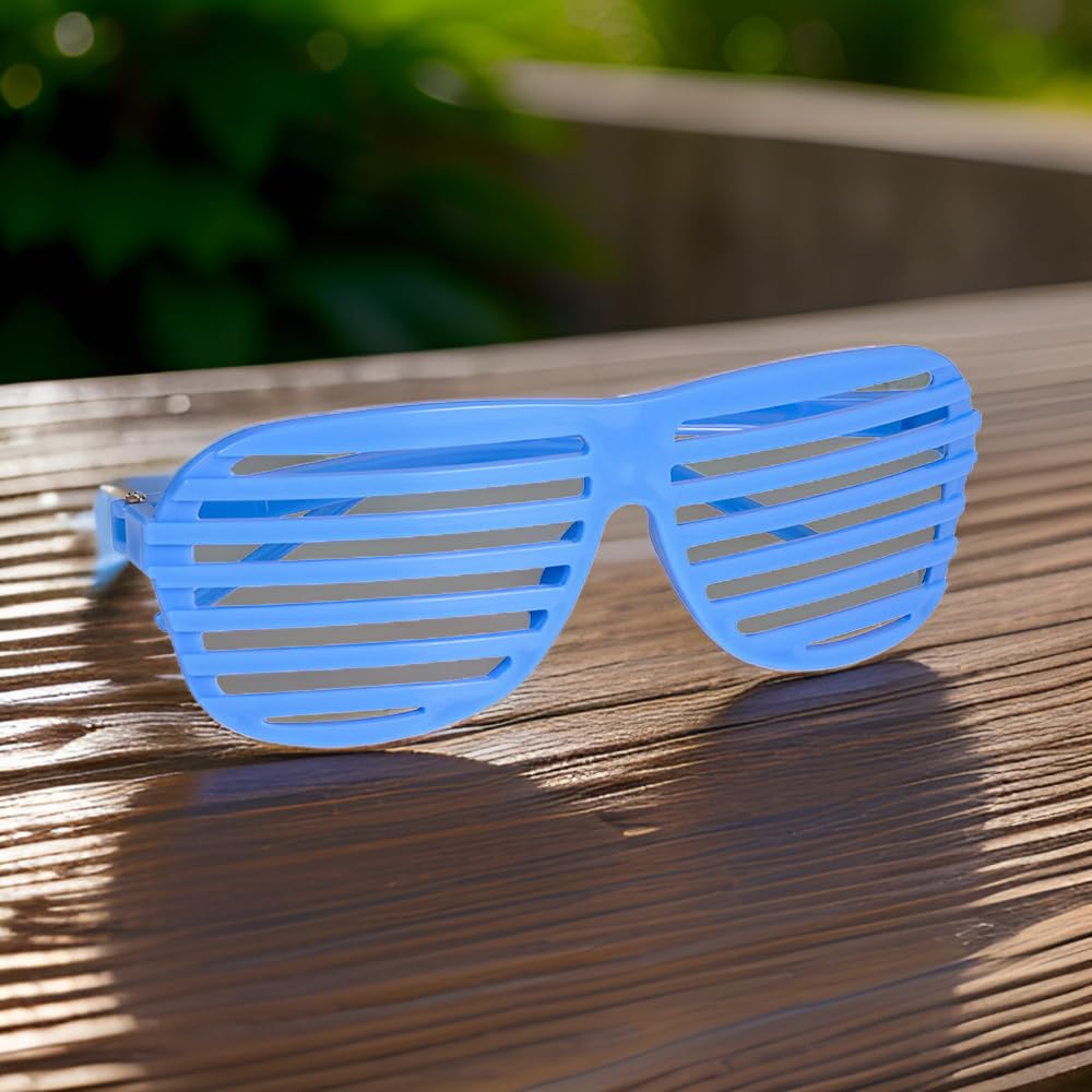 Fun Express Shutter Shades (1 Dozen) Apparel Accessories, Eyewear, Novelty Glasses - VBS Vacation Bible School Supplies/Decor