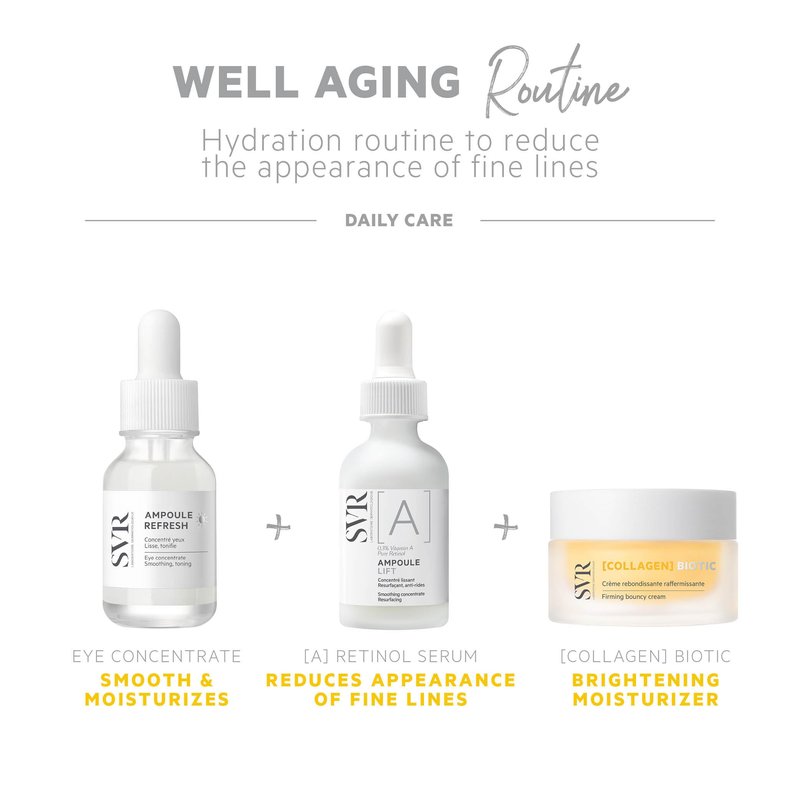 SVR - [COLLAGEN Biotic - Firming Cream - Vegan Collagen, Vitamin C and a Postbioitc - Suitable for sensitive skin - Non-greasy finish, 96% Naturally-Derived Ingredients - 1.7 fl.oz