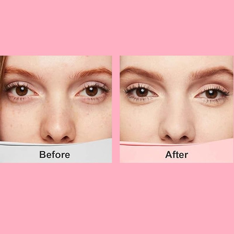 Cekomady Luminance Under Eye Brightener, Under Eye Brightener, Dark Circle Concealer, Moisturizing Waterproof Foundation (PINK-2PCS)