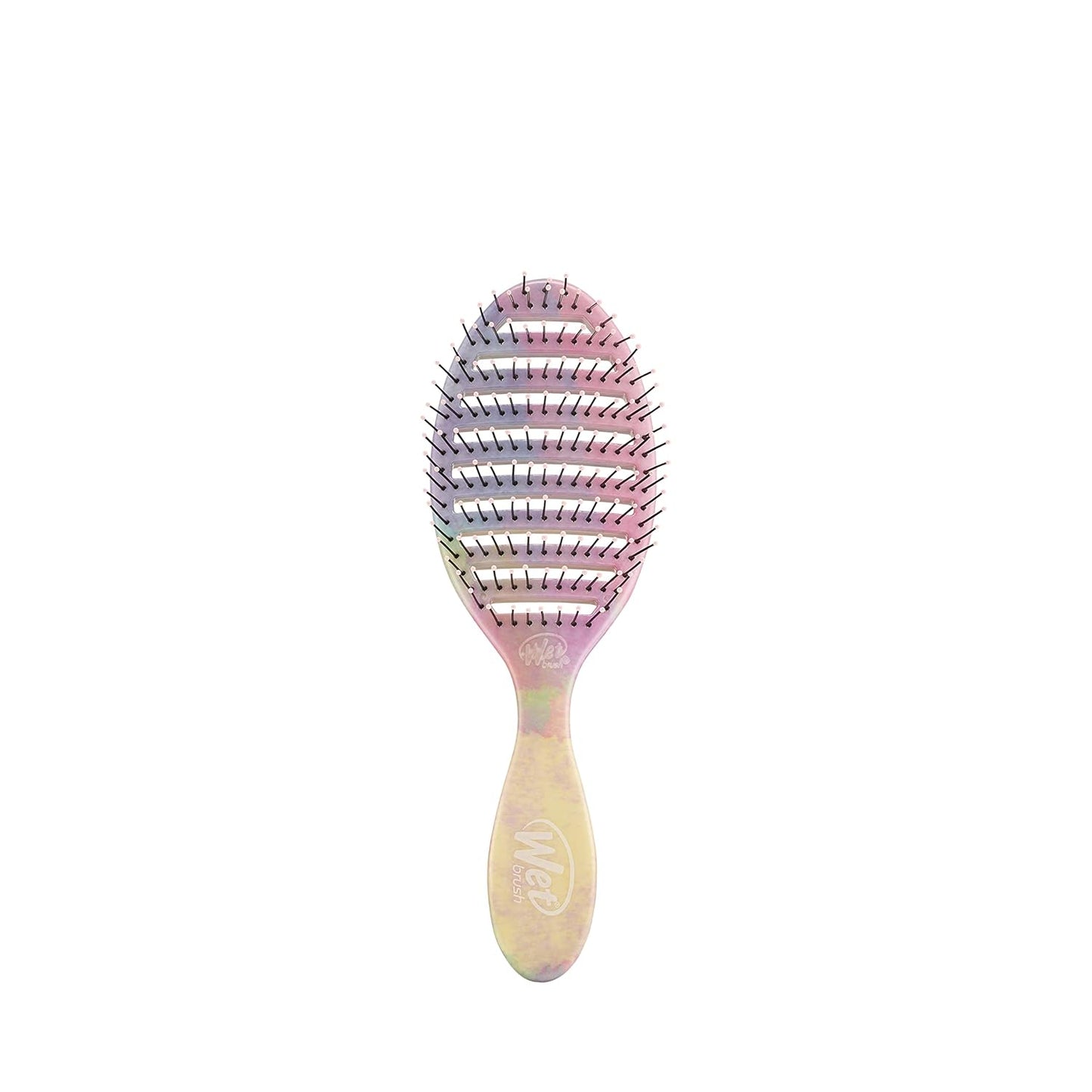 Wet Brush Speed Dry Hair Brush - Pink - Vented Design and Ultra Soft HeatFlex Bristles Are Blow Dry Safe With Ergonomic Handle Manages Tangle and Uncontrollable Hair - Pain-Free