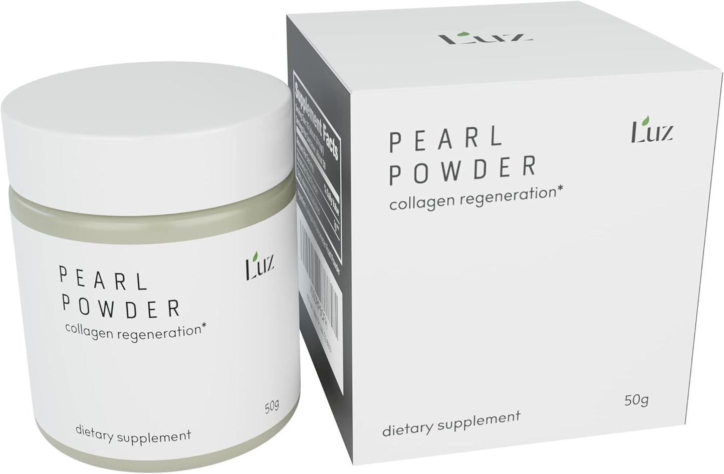 Luz Pearl Powder - Natural Skin Brightening & Anti-Aging Formula | 50g