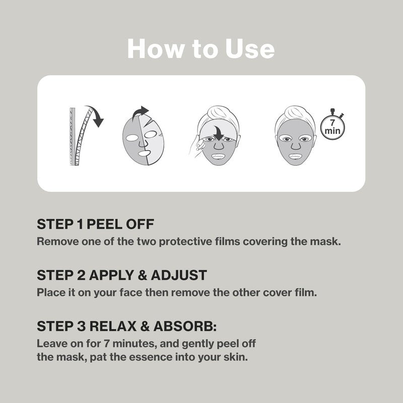 ID.PLA Bio-Cellulose Sheet Mask - Ultra-Adhesive After Care for Sensitive Skin | Instant Hydration & Soothing Relief (5 Pack)