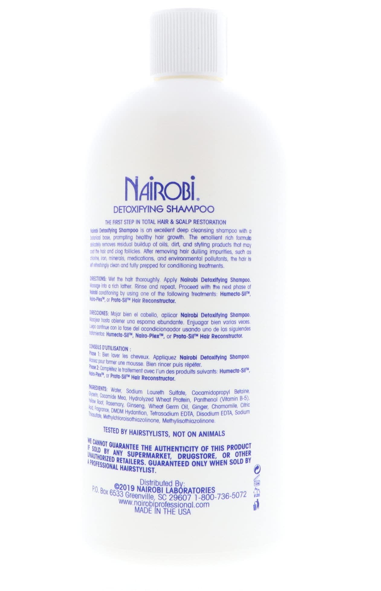 Nairobi Detoxifying Shampoo, 32 Ounce by Nairobi