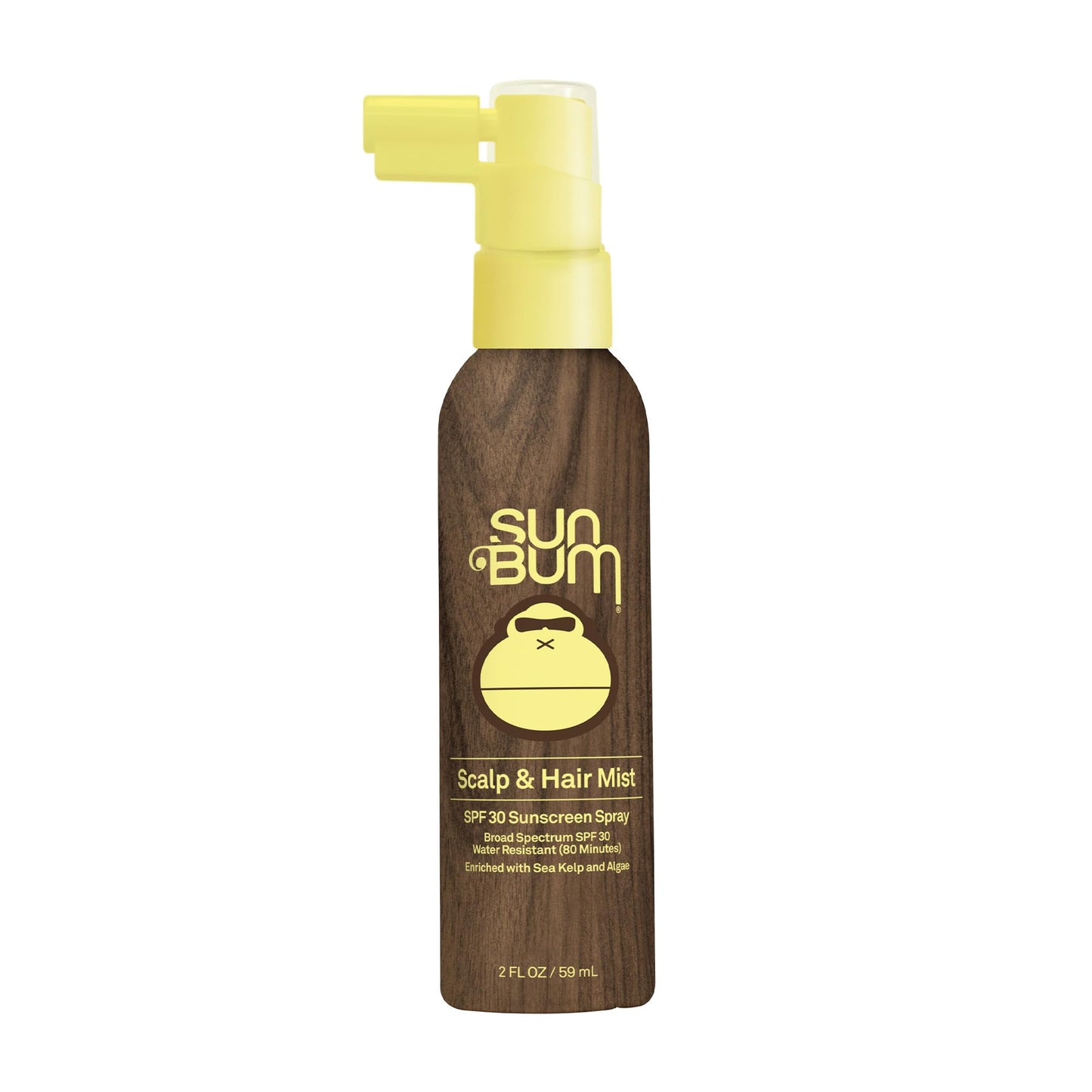 Sun Bum Original SPF 30 Scalp & Hair Mist + Mineral SPF 30 Lip Balm - Vegan Sunscreens