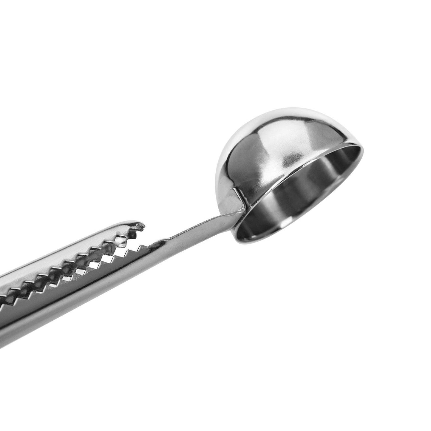 Westmark Coffee Measuring Spoon Stainless Steel With Sealing Clip, 6.9 x 1.5 x 0.9 inches