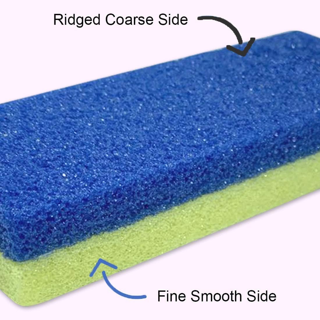 Maryton Natural Pumice Stone for Feet - Lava Foot Exfoliator Scrubber Pedicure Tools, Dead Skin Corn Callus Remover for Feet and Hands, 1 Count
