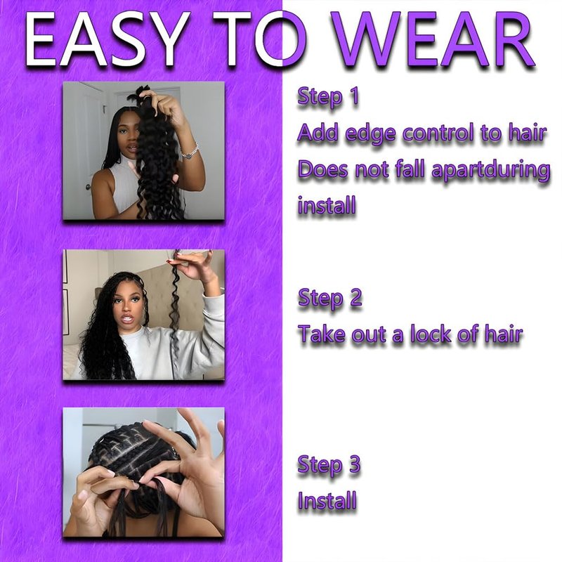 ZFY Human Braiding Hair 100g 16 Inch Deep Wave Bulk Human Hair for Braiding Boho Braids 100% Unprocessed Brazilian Virgin Human Hair Extensions No Weft 2 Bundle/Pack White Blonde