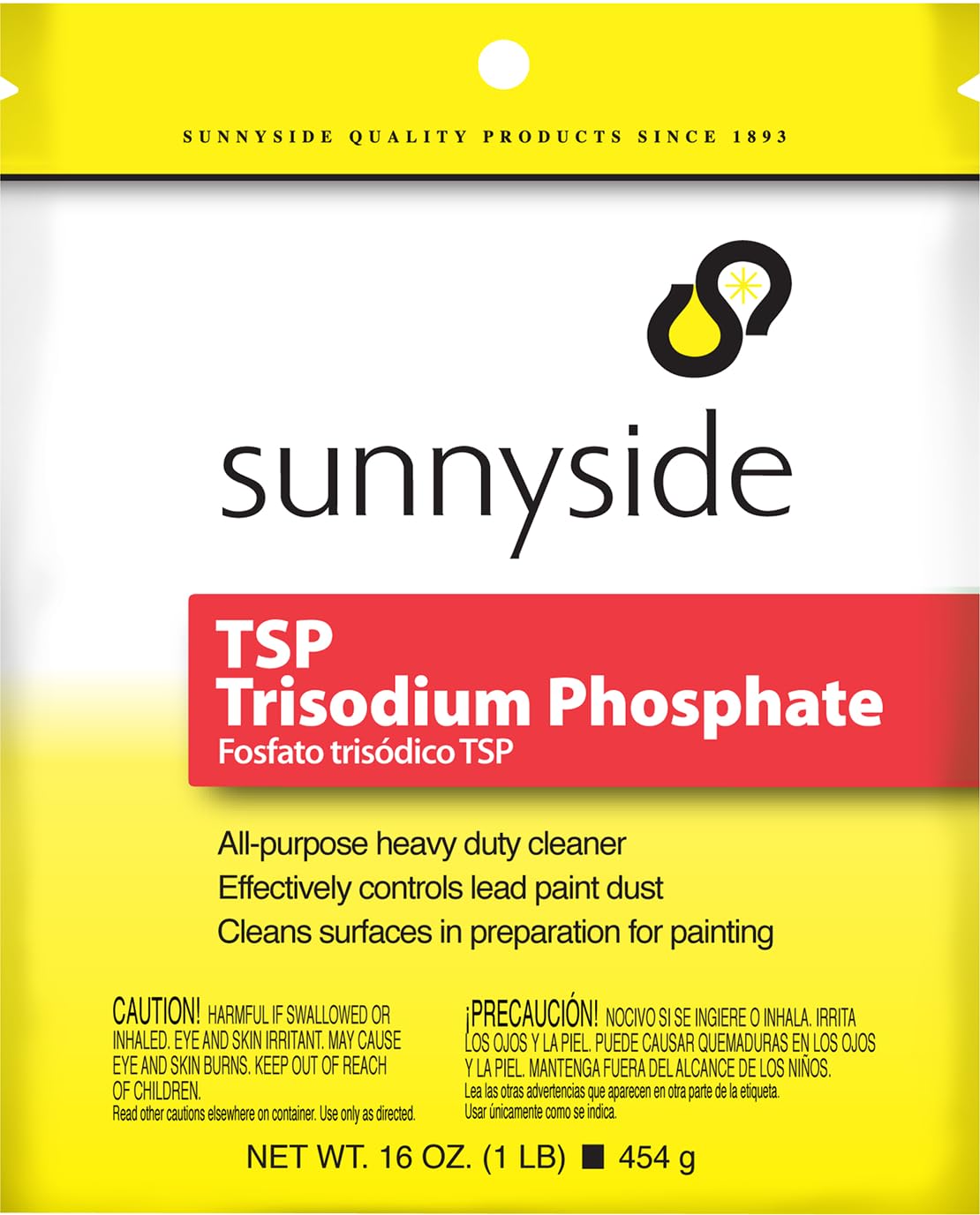 Sunnyside 64216 TSP Tri-Sodium Phosphate All Purpose Cleaner, 1-Pound