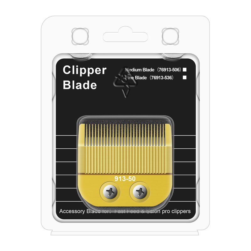 913-50 Adjustable Medium Blade Replacement Trimmer Blade Compatible with oster Finisher Trimmer Model 59 and T-Finisher Trimmer Blades,Golden