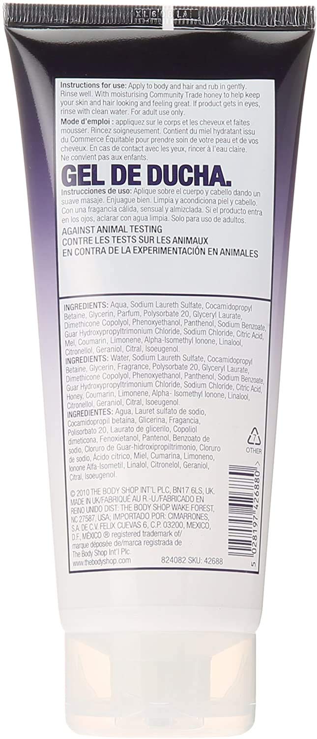 The Body Shop White Musk for Men Hair & Body Wash, 6.75-Fluid Ounce