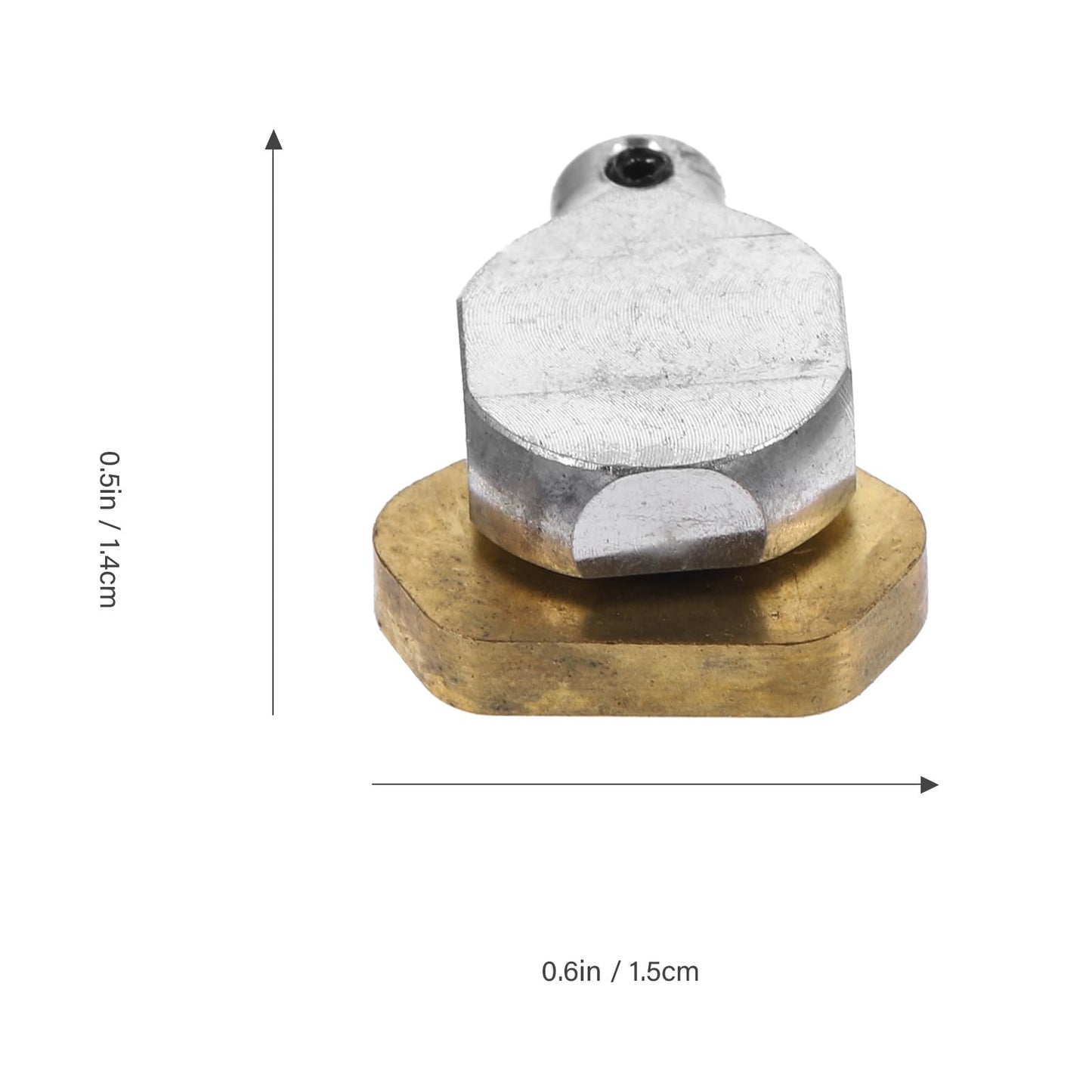 DOITOOL Wheel Bearing 6 pcs Mm Spanner Cam Screw Brass Golden Professional Tattoos Accessories Machines Wheel Wrench Hexagon Parts Alloy Adjustable Hex Rotary Bearing Eccentric Socket with Motor