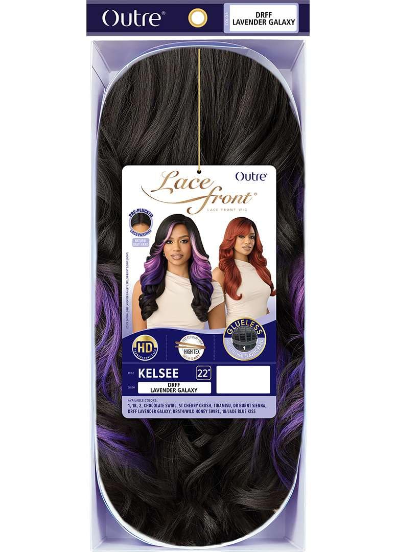 Outre Lace Front Wig - Kelsee (CHOCOLATE SWIRL)